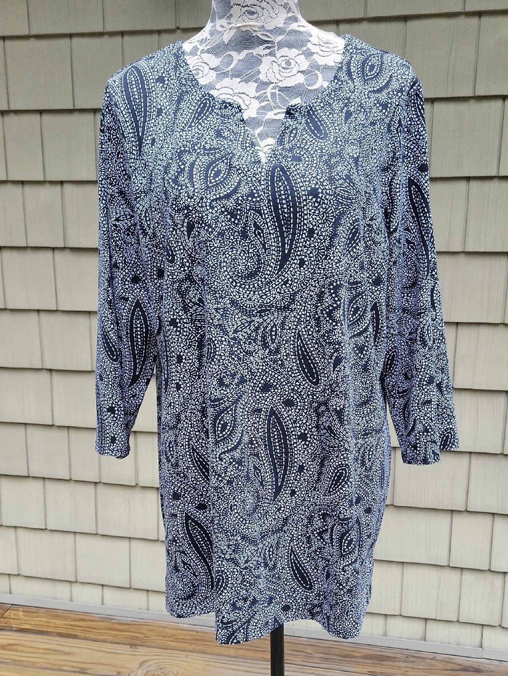 C & B Paisley Print Tunic